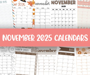 printable november 2025 calendars