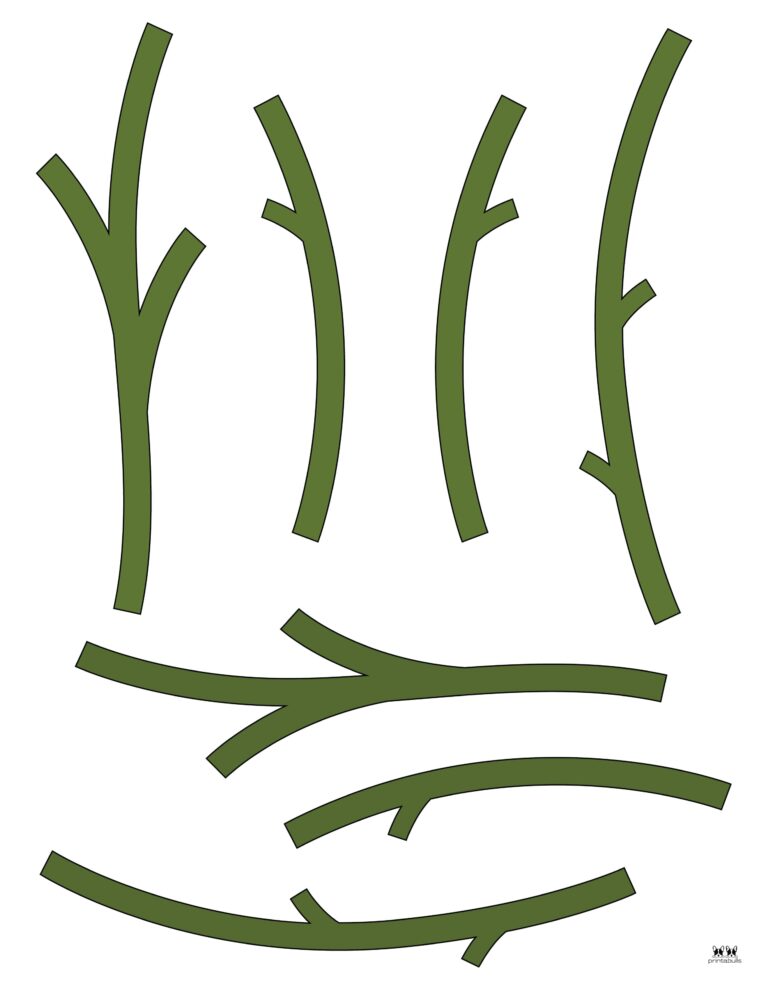 Mistletoe Coloring Pages &amp; Templates - FREE | Printabulls