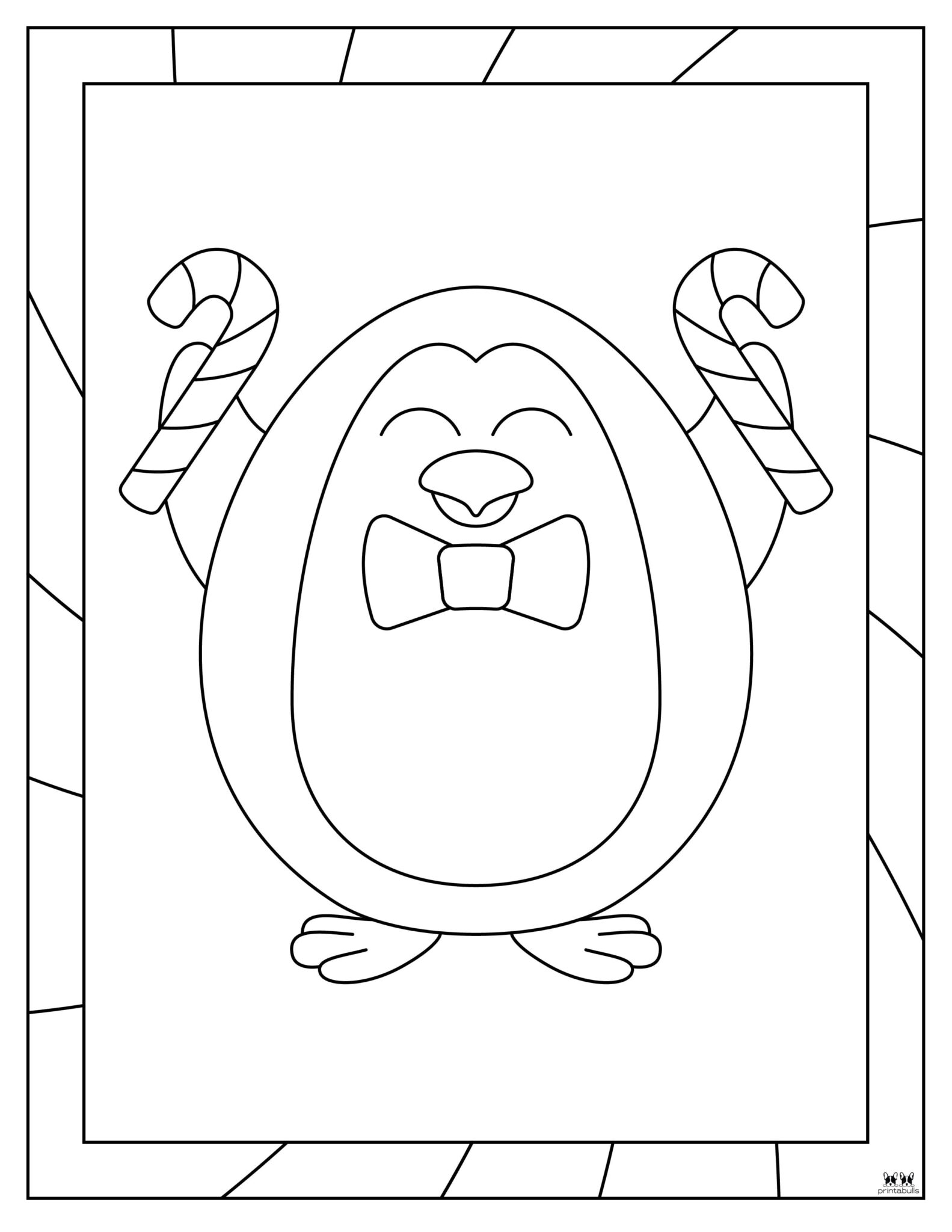 Penguin Coloring Pages & Templates - FREE - PrintaBulk