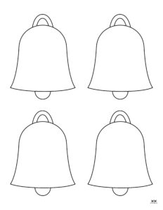 Christmas Bells Coloring Pages &amp; Templates - PrintaBulk