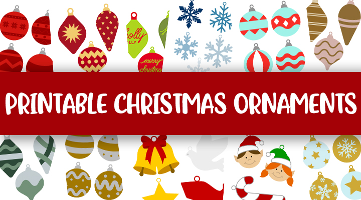 Printable Christmas Ornaments | Printabulls