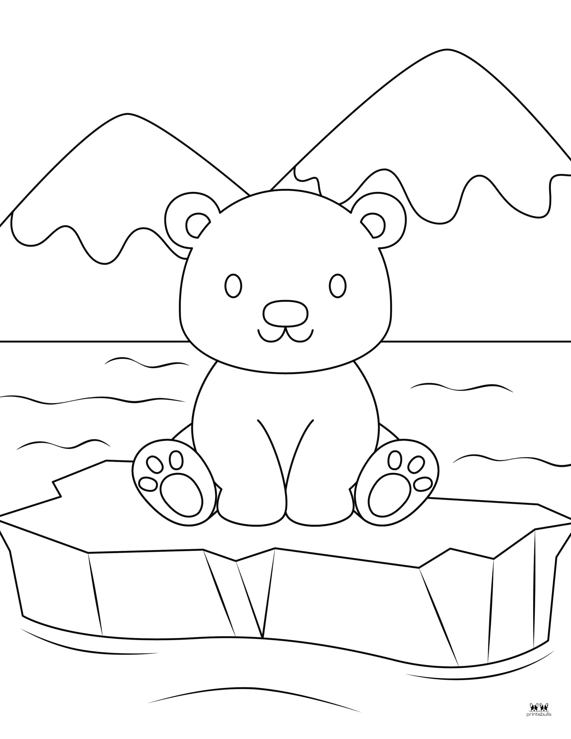 Polar Bear and Iceberg