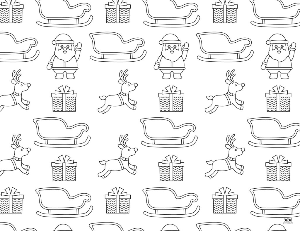 Printable-Sleigh-Coloring-Page-14