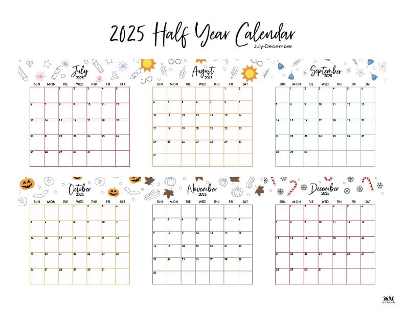 Printable-Six-Month-July-December-2025-Calendars-15-L