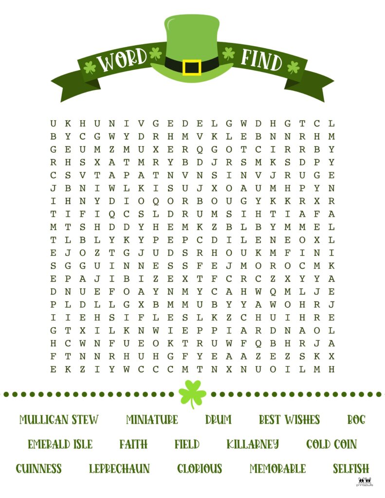 Printable-St-Patricks-Day-Word-Search-Hard-2