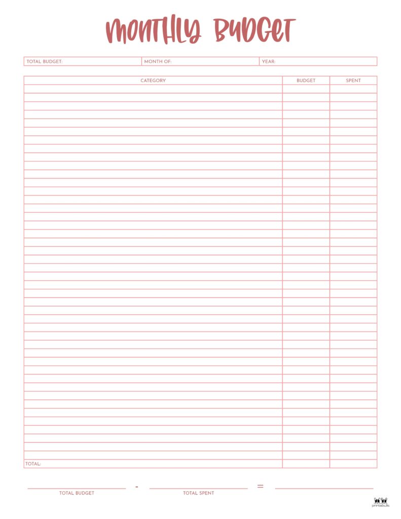 Cash-Envelope-Budget-System-Printables-Budget-Sheet-2