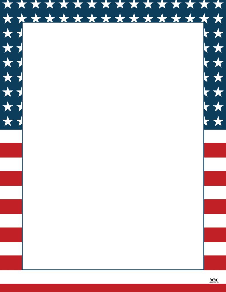 Printable-4th-Of-July-Border-1