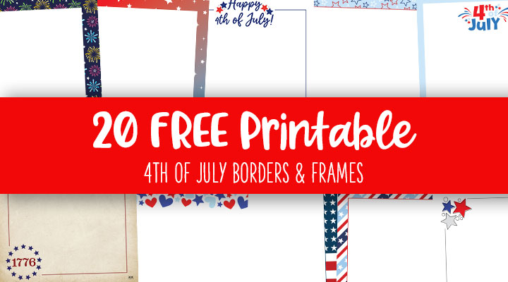 Printable-4th-Of-July-Borders-And-Frames-Feature-Image