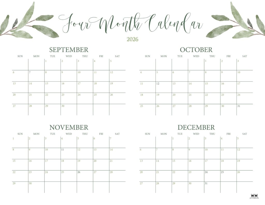 Printable-2026-Four-Month-Calendar-26
