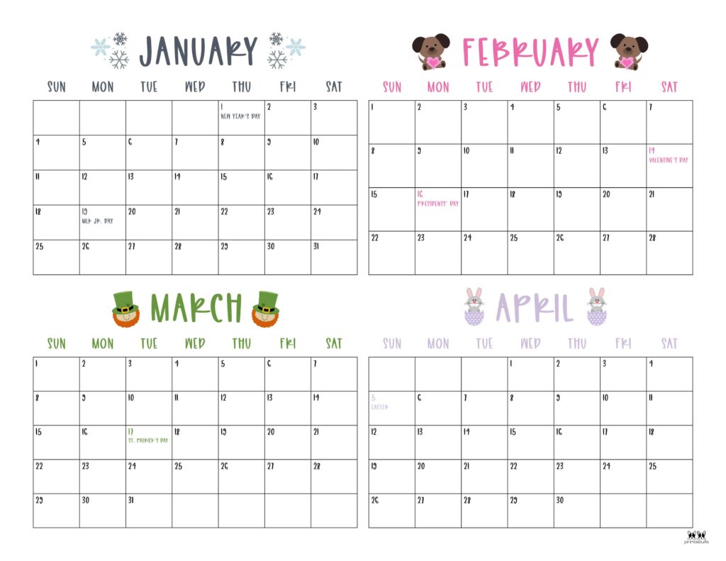 Printable-2026-Four-Month-Calendar-5