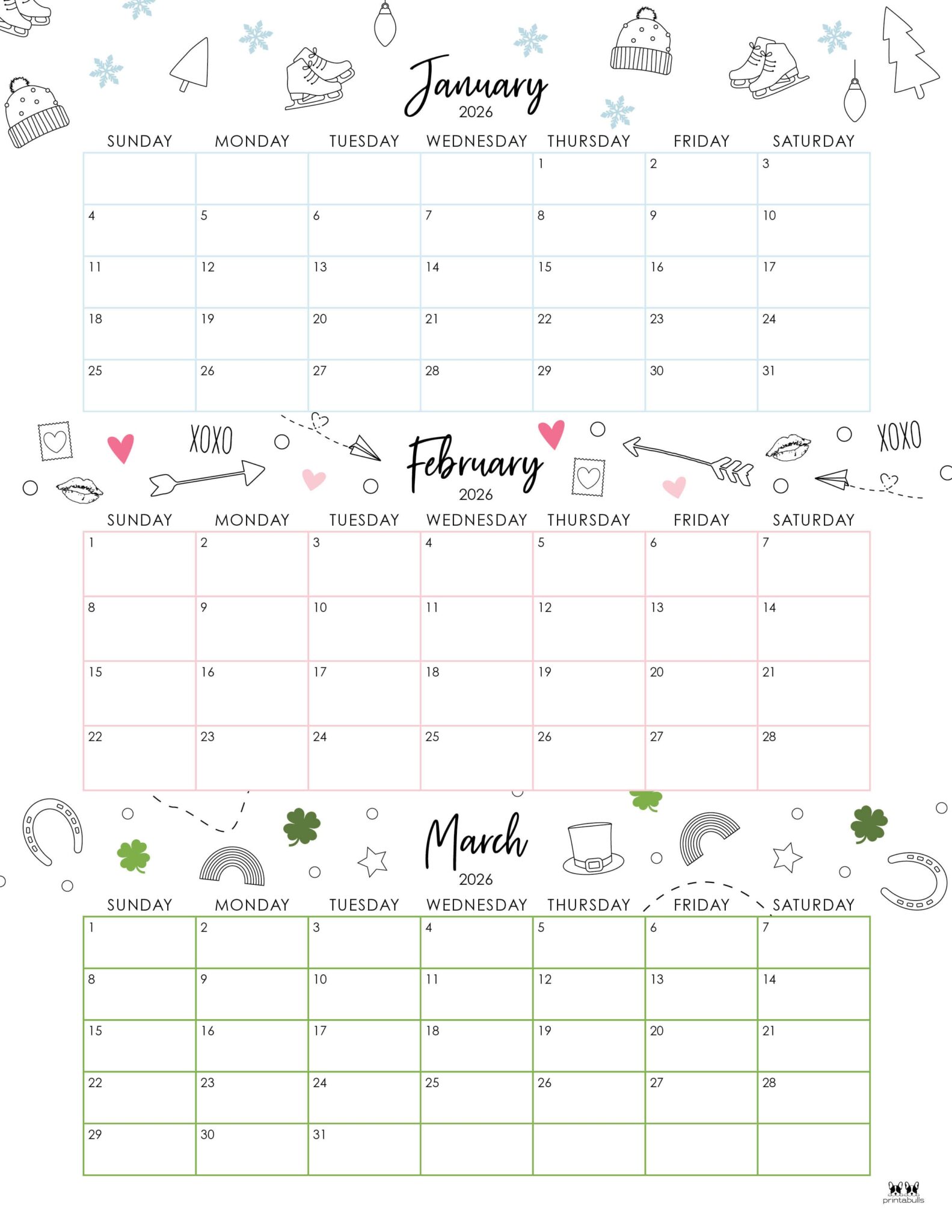 2026-three-month-quarterly-calendars-36-free-cals-printabulls