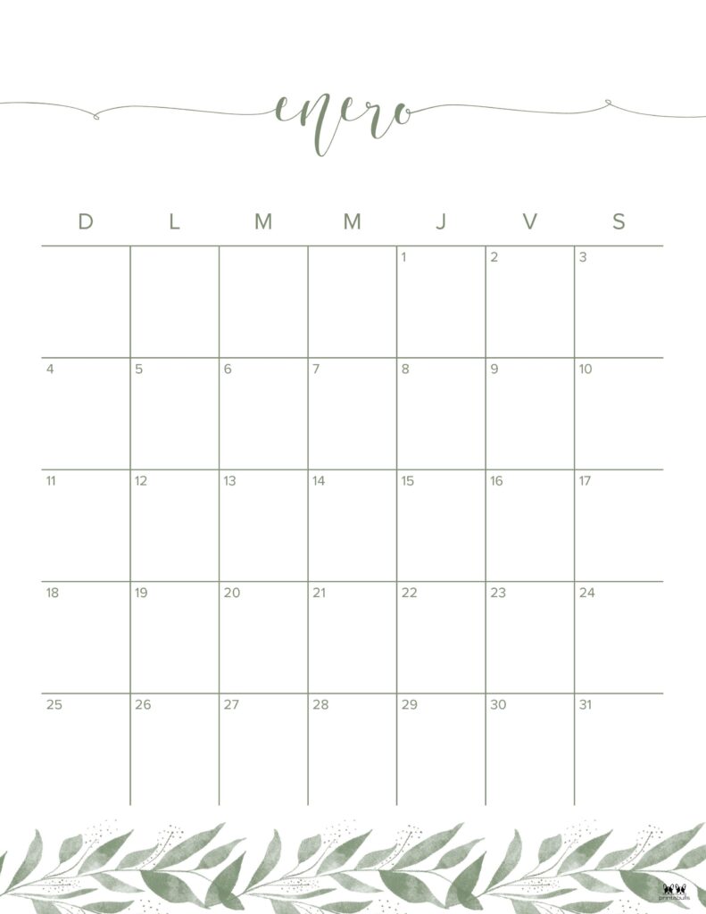 January 2026 Calendars - 123 FREE Printables 246 Printable-January-2026-Calendar-Style-49