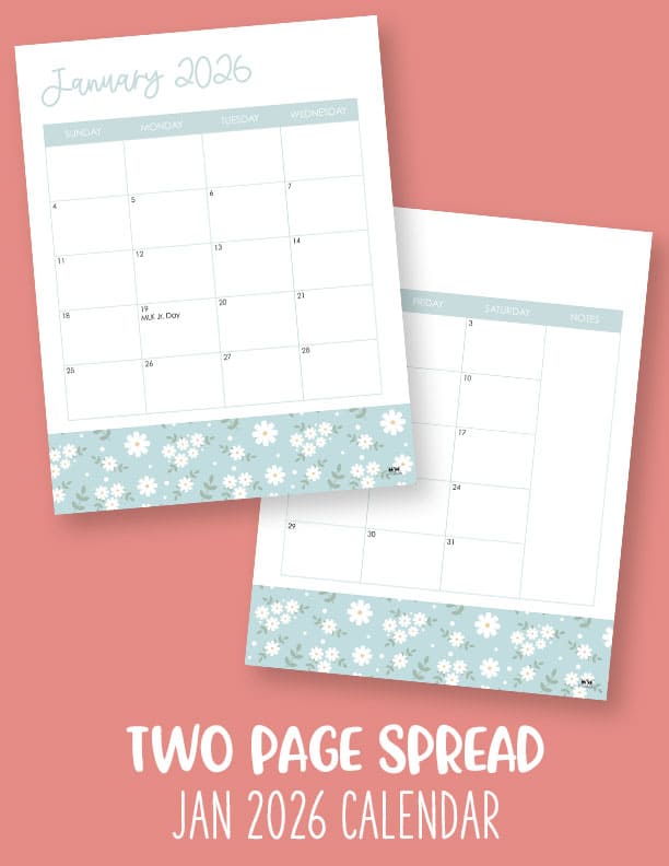 January 2026 Calendars - 123 FREE Printables 220 Printable-January-2026-Calendar-Style-67
