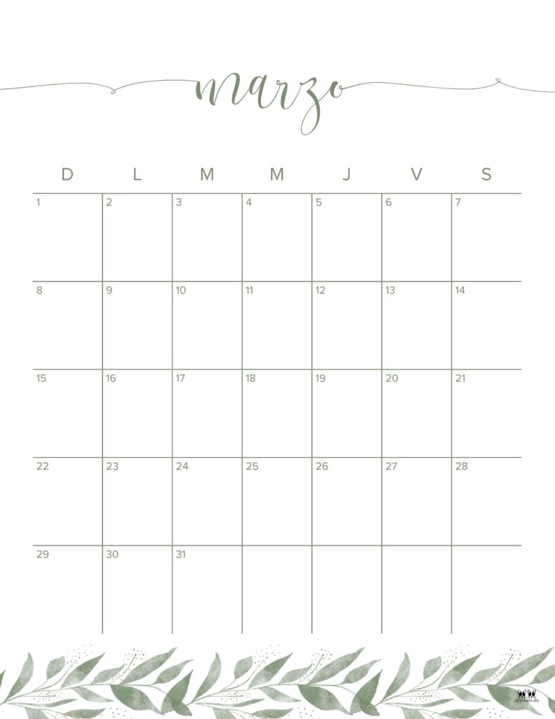 March 2026 Calendars - 123 FREE Printables 246 Printable-March-2026-Calendar-Style-49