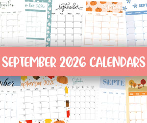 printable september 2026 calendars