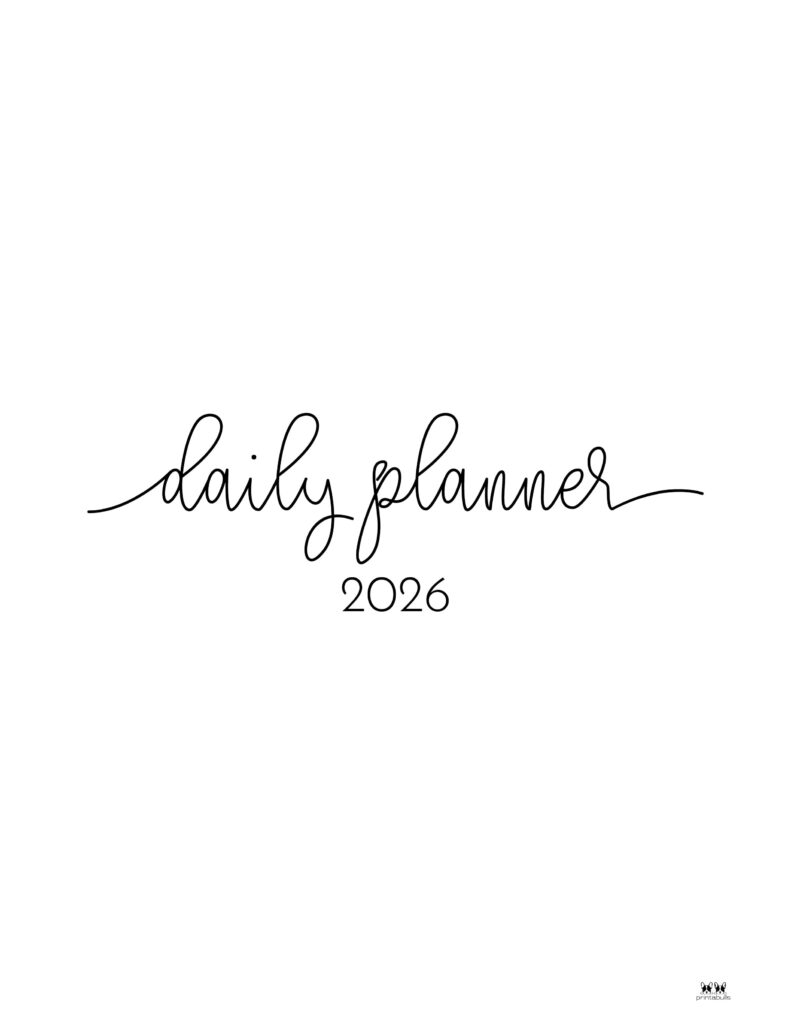 Printable-Hourly-Daily-2026-Planner-Front-Cover-Page-1
