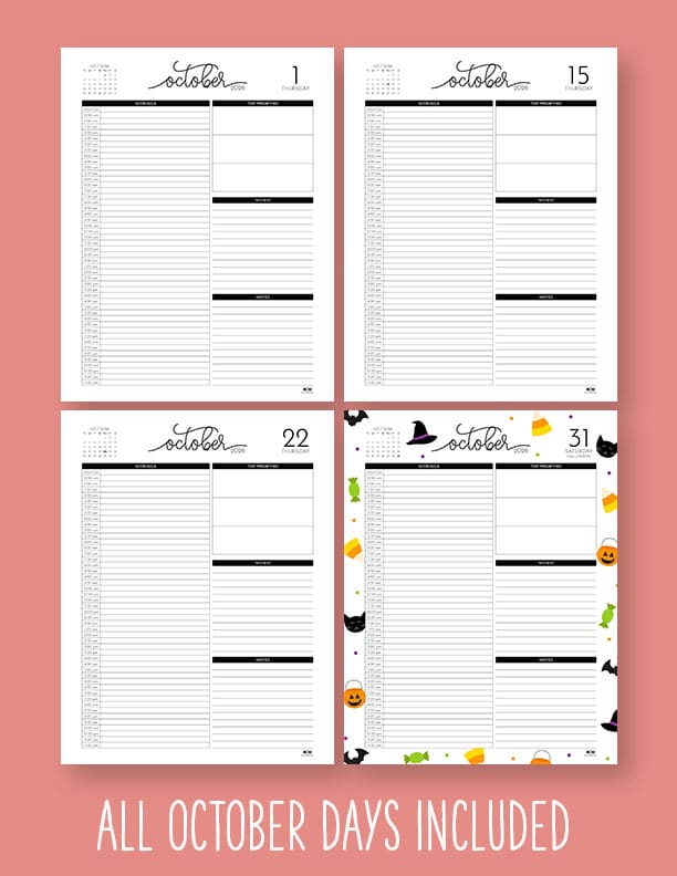 Printable-Hourly-Daily-2026-Planner-October-1