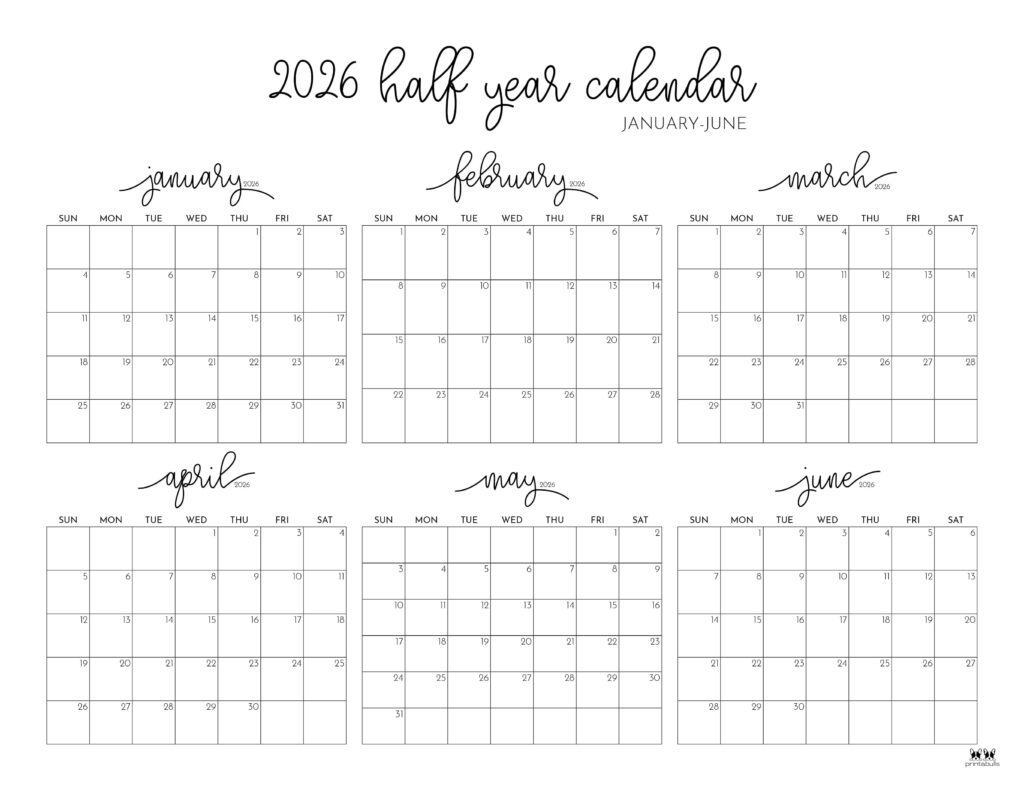Printable-Six-Month-January-June-2026-Calendars-1-L