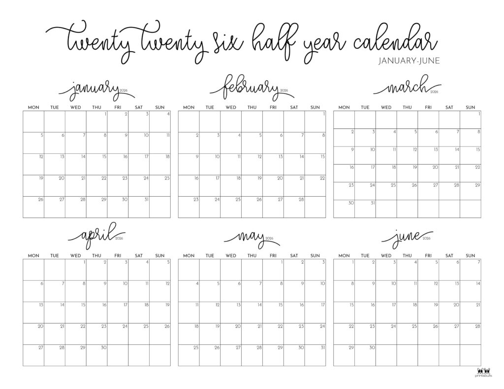 Printable-Six-Month-January-June-2026-Calendars-26-L-SO