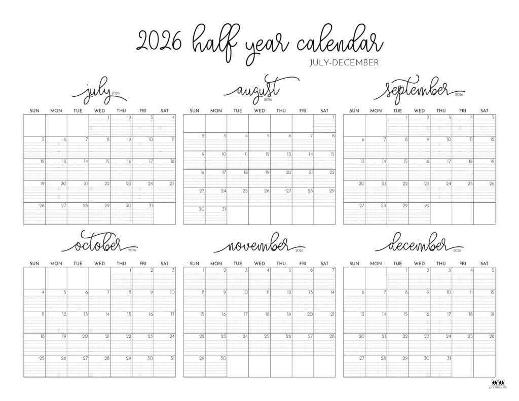 Printable-Six-Month-July-December-2026-Calendars-51-L