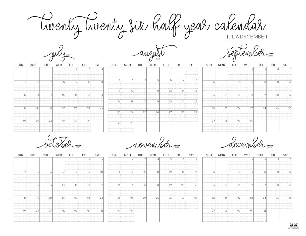 Printable-Six-Month-July-December-2026-Calendars-51-L-SO