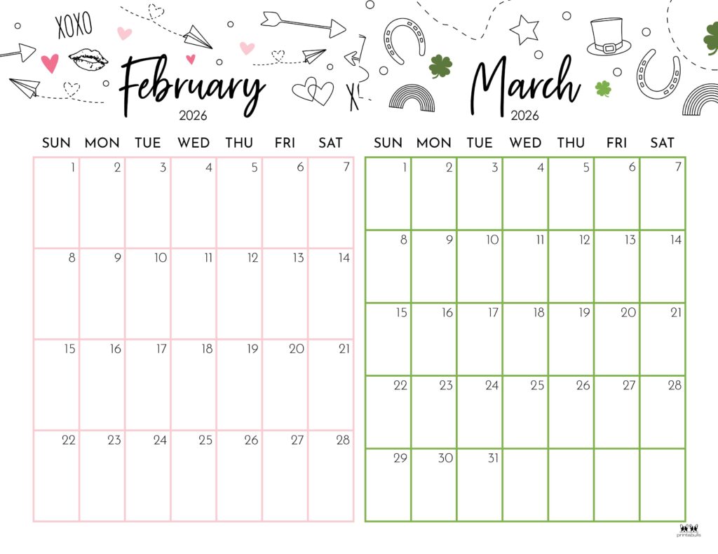 Printable-Two-Month-February-March-2026-Calendars-15