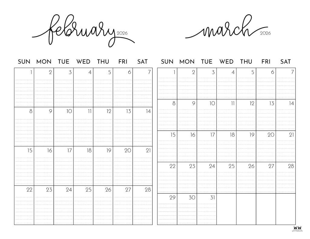 Printable-Two-Month-February-March-2026-Calendars-51