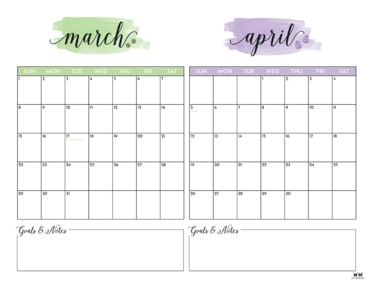 2026-two-month-calendars-84-free-printables-printabulls