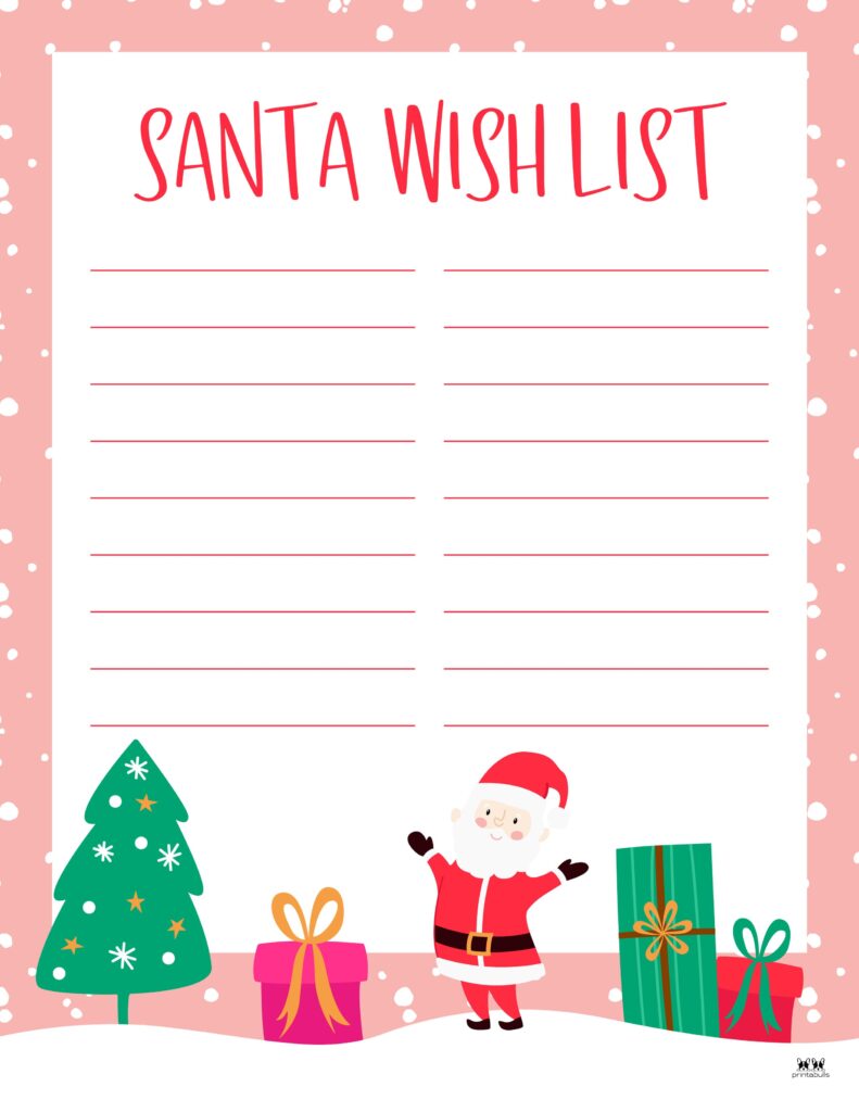 Printable Christmas Lists-List 30