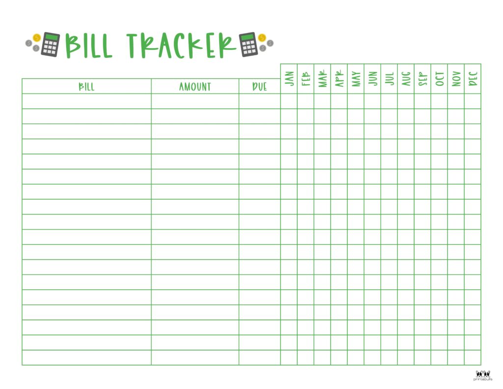 Printable Bill Organizer-Page 12-10-CPP