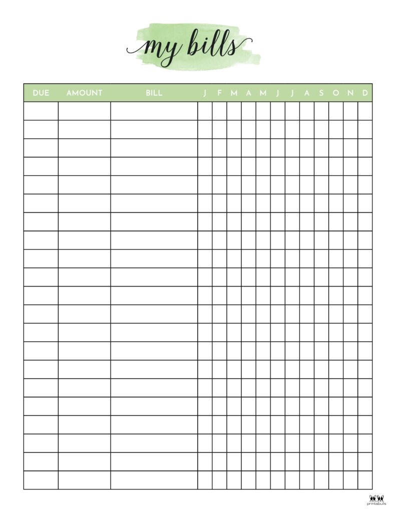 Printable Bill Organizer-Page 6-5-CPP