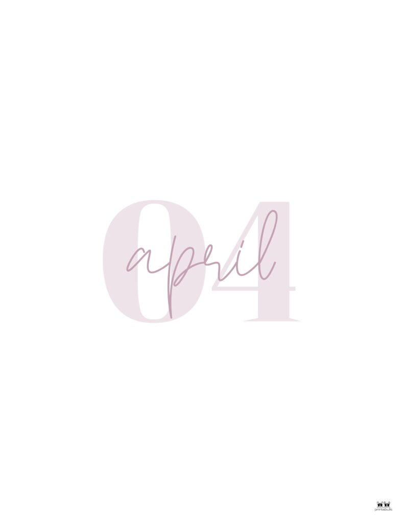 Companion Planner Monthly Dividers - 120 Pages 142 Printable-Companion-Planner-Monthly-Divider-April-2-CPP