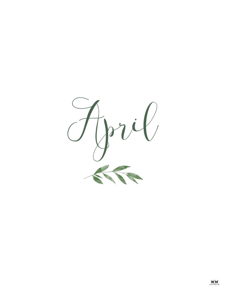 Companion Planner Monthly Dividers - 120 Pages 154 Printable-Companion-Planner-Monthly-Divider-April-3-CPP