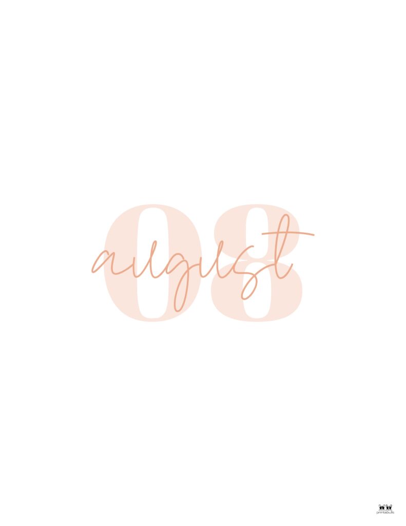 Companion Planner Monthly Dividers - 120 Pages 146 Printable-Companion-Planner-Monthly-Divider-August-2-CPP