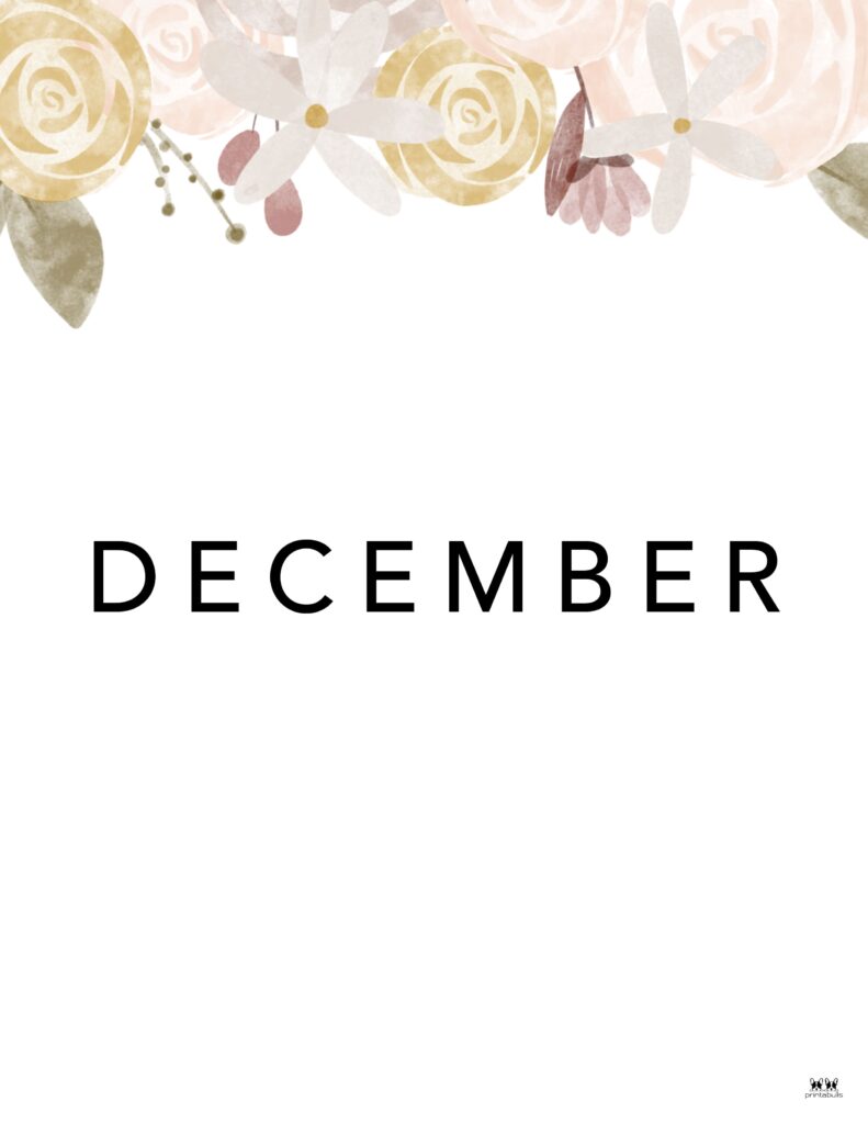 Companion Planner Monthly Dividers - 120 Pages 174 Printable-Companion-Planner-Monthly-Divider-December-4-CPP