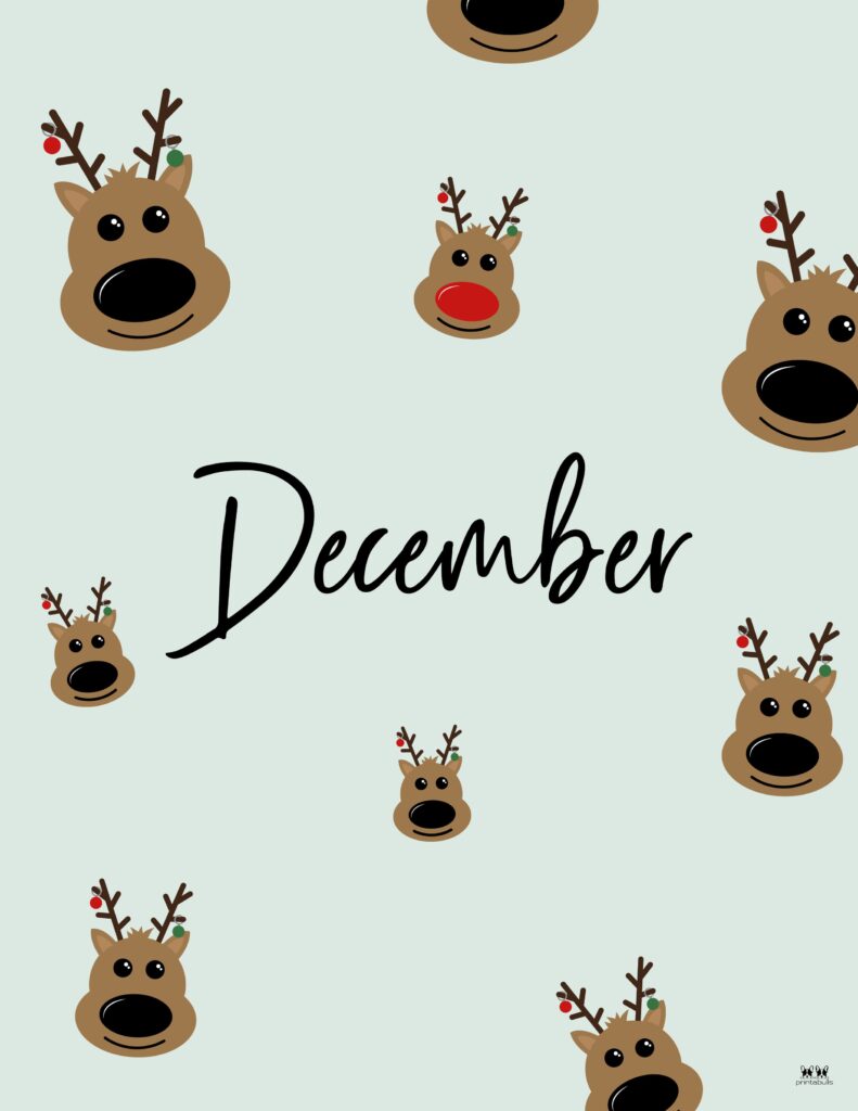 Companion Planner Monthly Dividers - 120 Pages 210 Printable-Companion-Planner-Monthly-Divider-December-8-CPP