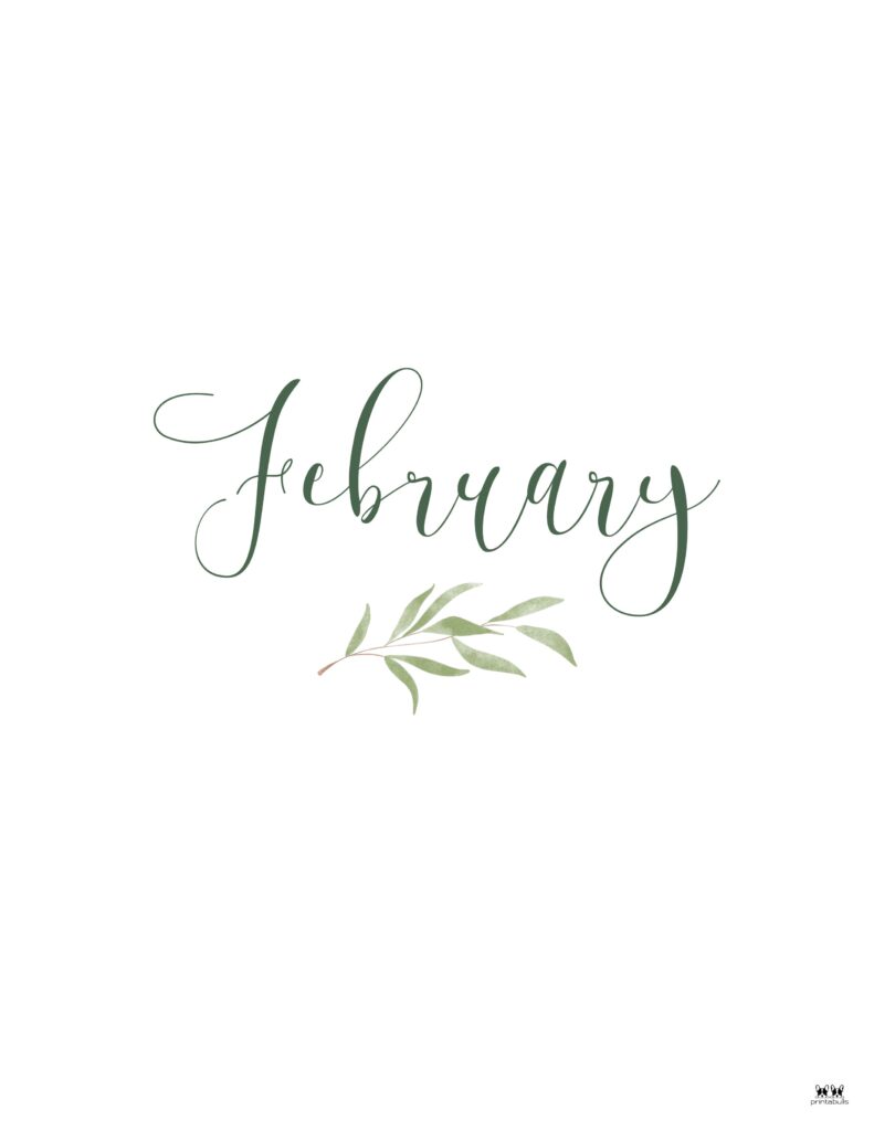 Companion Planner Monthly Dividers - 120 Pages 152 Printable-Companion-Planner-Monthly-Divider-February-3-CPP