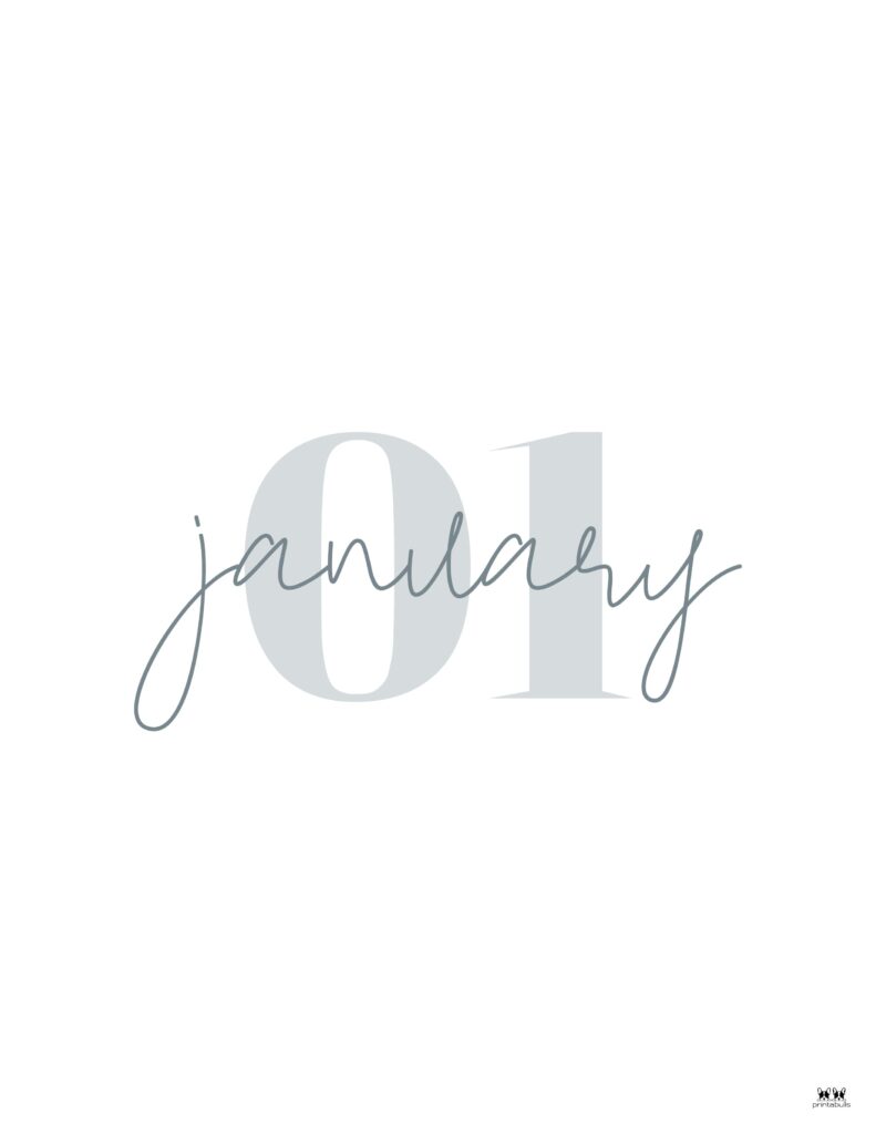 Companion Planner Monthly Dividers - 120 Pages 139 Printable-Companion-Planner-Monthly-Divider-January-2-CPP