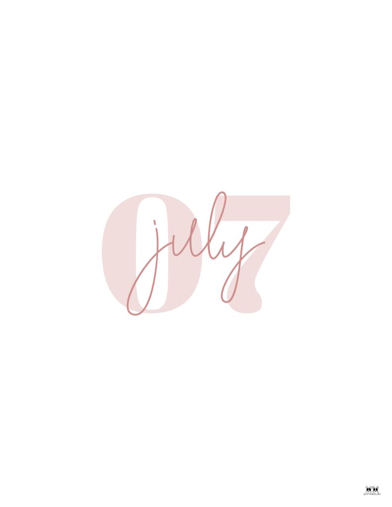 Companion Planner Monthly Dividers - 120 Pages 145 Printable-Companion-Planner-Monthly-Divider-July-2-CPP