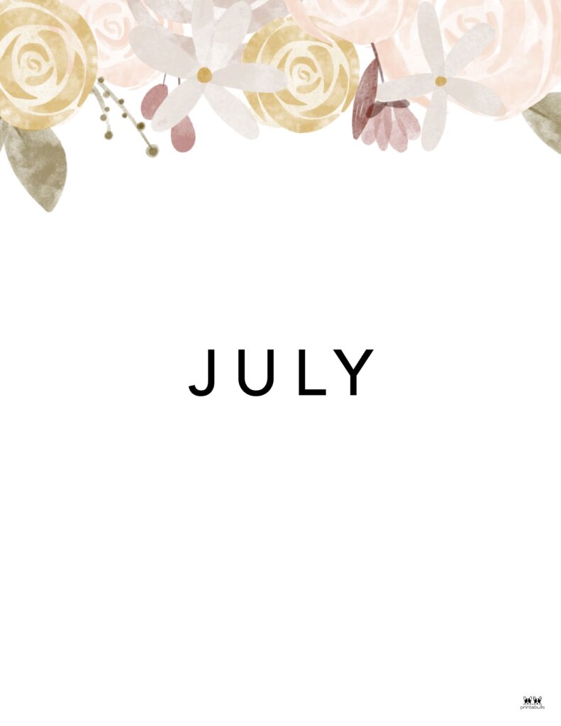 Companion Planner Monthly Dividers - 120 Pages 169 Printable-Companion-Planner-Monthly-Divider-July-4-CPP