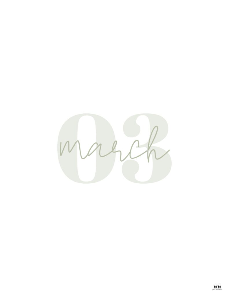 Companion Planner Monthly Dividers - 120 Pages 141 Printable-Companion-Planner-Monthly-Divider-March-2-CPP