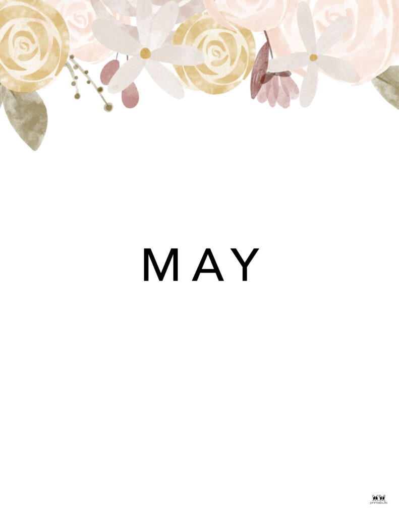 Companion Planner Monthly Dividers - 120 Pages 167 Printable-Companion-Planner-Monthly-Divider-May-4-CPP