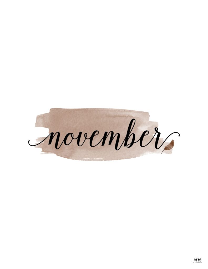 Companion Planner Monthly Dividers - 120 Pages 185 Printable-Companion-Planner-Monthly-Divider-November-5-CPP