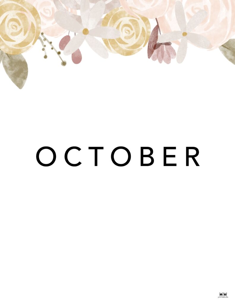 Companion Planner Monthly Dividers - 120 Pages 172 Printable-Companion-Planner-Monthly-Divider-October-4-CPP