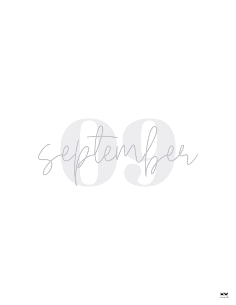 Companion Planner Monthly Dividers - 120 Pages 147 Printable-Companion-Planner-Monthly-Divider-September-2-CPP