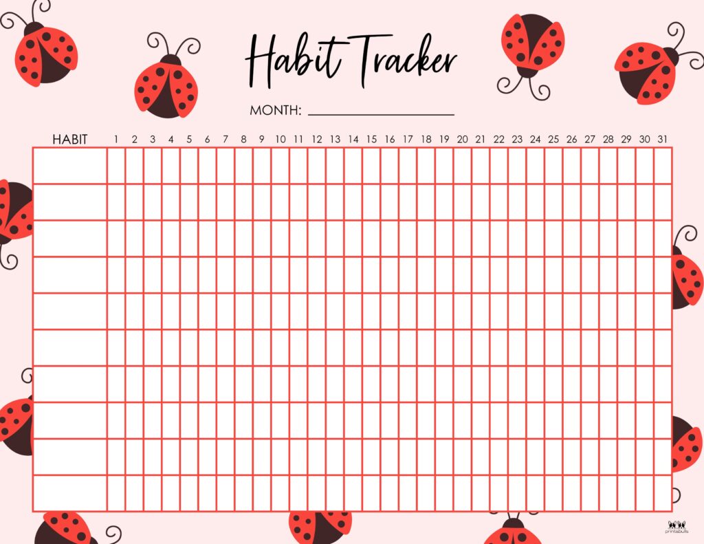 Printable Habit Tracker-Tracker 1-8-CPP
