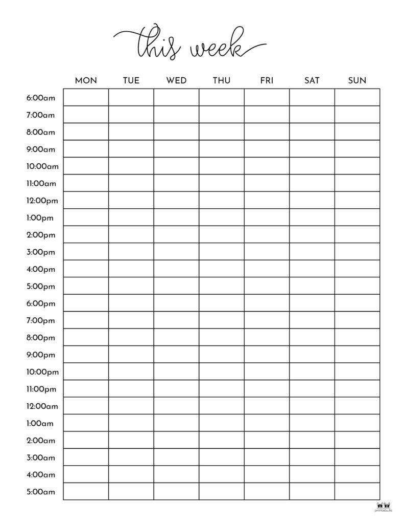 Printable Hourly Planner-Page 1-1-CPP