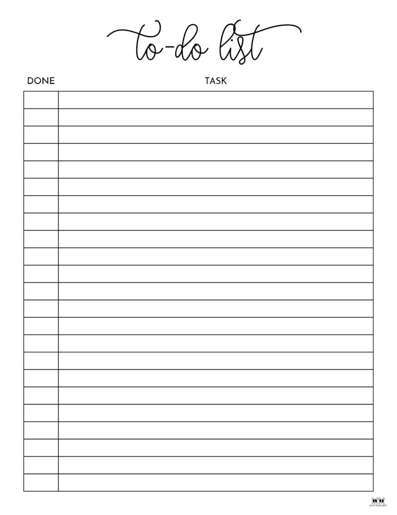 Printable To-Do List-List 20-1-CPP