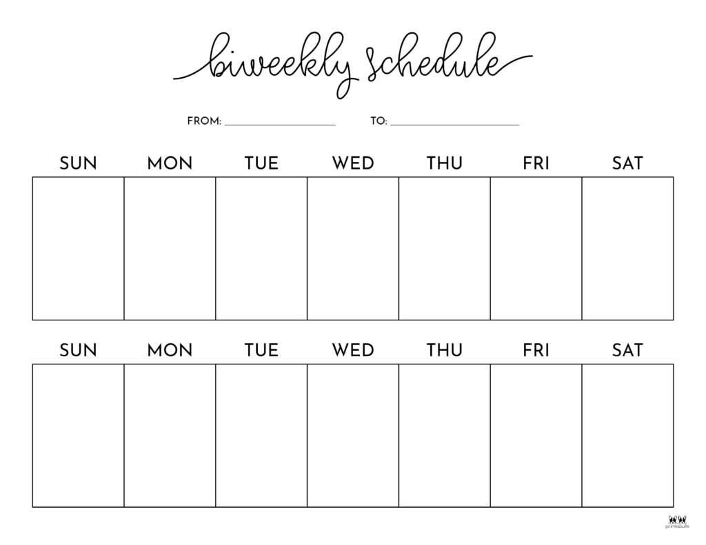 Printable Two Week Planner-Page 1-1-CPP