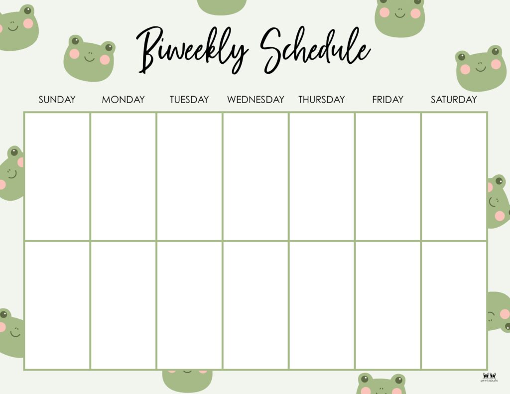 Printable Two Week Planner-Page 7-8-CPP
